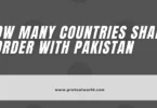 How Many Countries Share Border With Pakistan - 2023